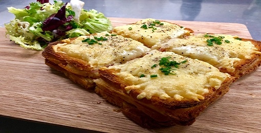 Assiettes tapas Croque Monsieur - l’Expérience Bar