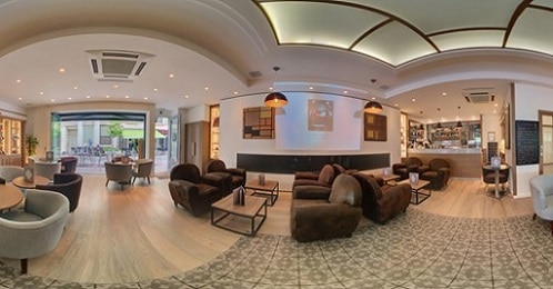 Bar private function Cannes virtual tour